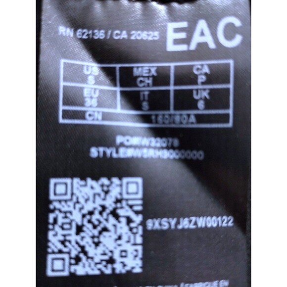 GUESS Top Women's S Black Chiffon Lace Cute Goth Victorian Dark Twee Neutral - Picture 6 of 12